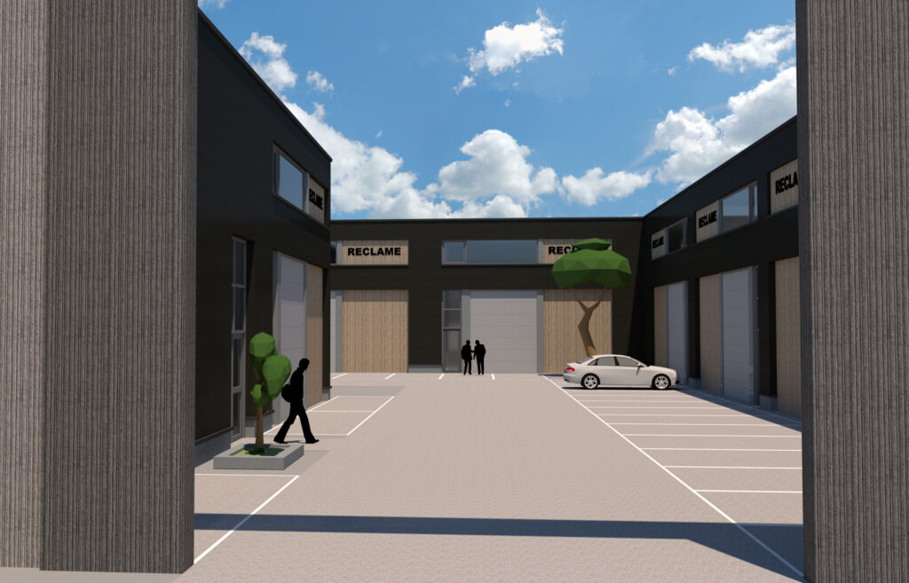 ontwerp bedrijfgebouw groenlo