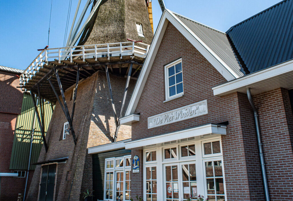 Korenmolen de vierwinden verbouw
